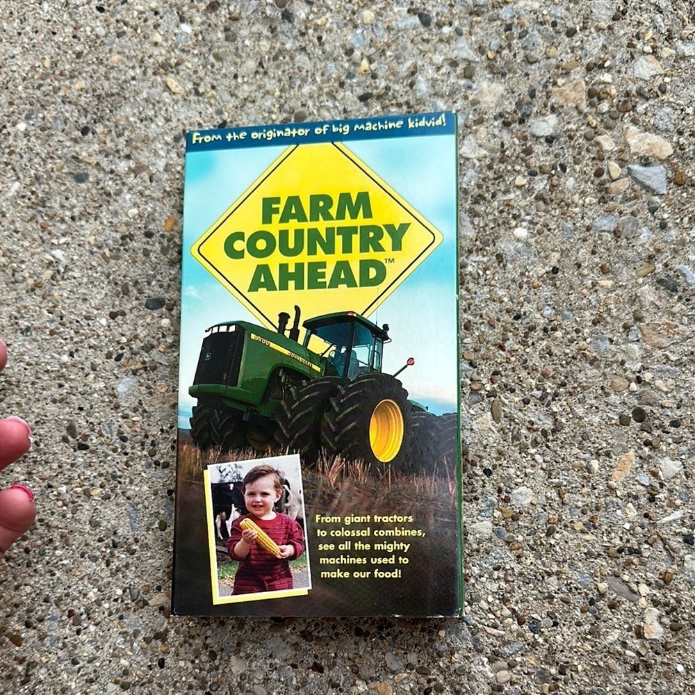 Farm Country Ahead VHS Tape